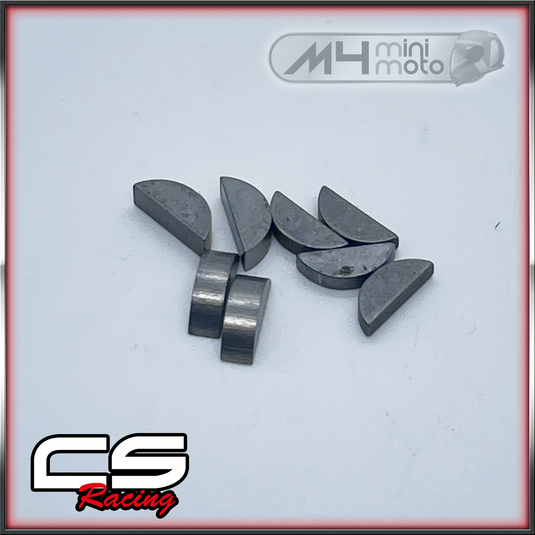 CS Racing Woodruff Key Half Moon 4+4