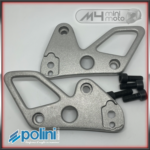 Footpeg Hangers - Polini 910 Steel