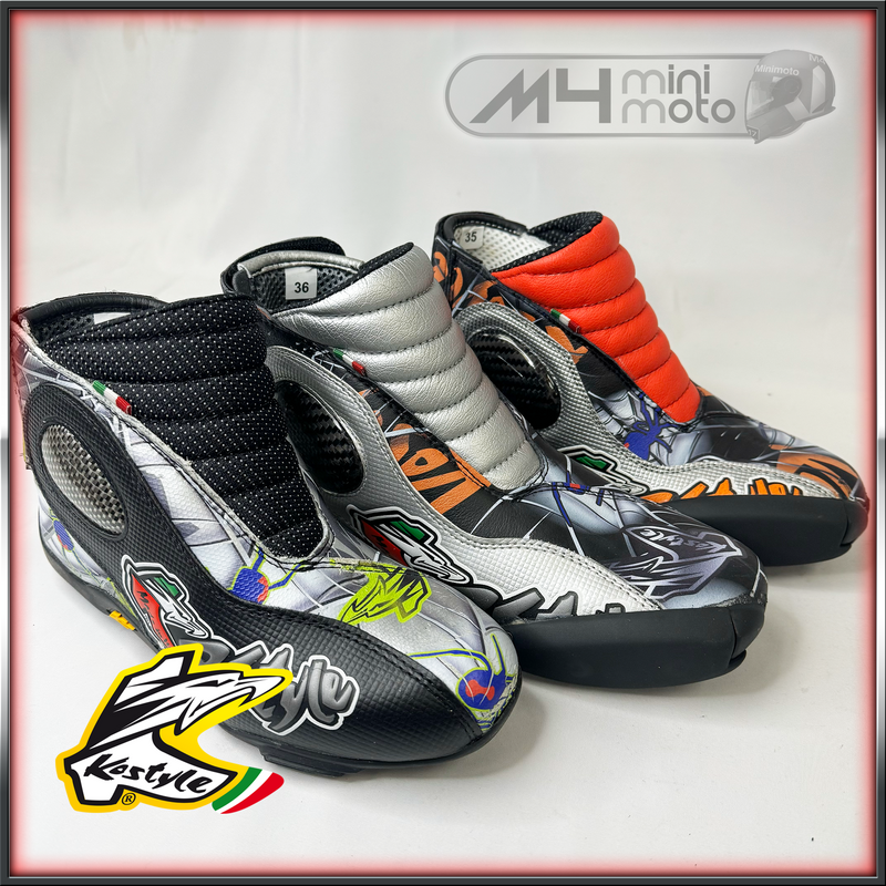 Load image into Gallery viewer, Kostyle Smash Junior Minimoto Boots
