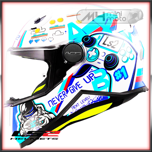 LS2 Kid Helmet FF812 - Next Level White