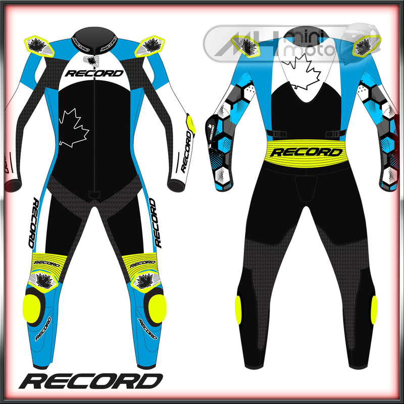 Load image into Gallery viewer, Record Zephir Z16 Junior Minimoto Suit

