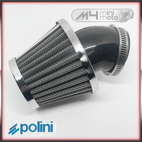 Polini Air Filter K/N Large 45 Deg 38mm