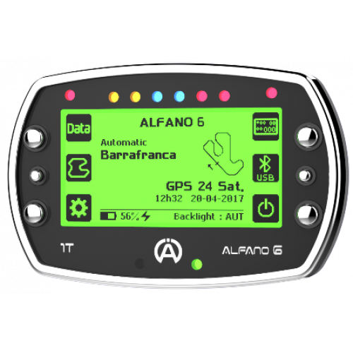 Alfano 6 T1 Digital GPS Dash