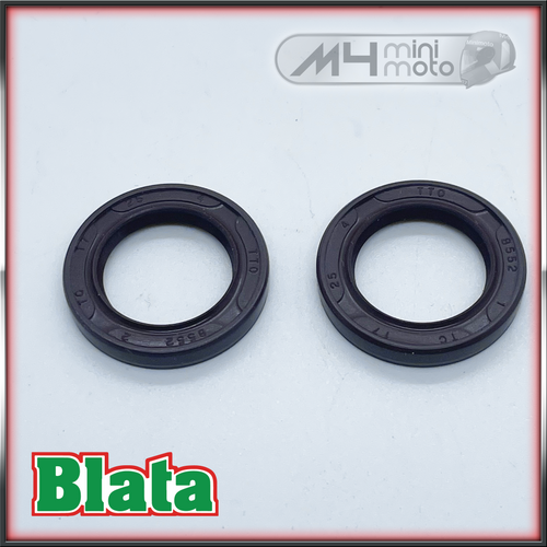 Blata Twin Lipped Uprated Nitrile Crank Seals - Pair