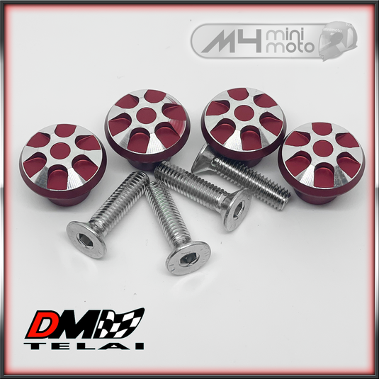 DM Red Chassis Bolt Kit