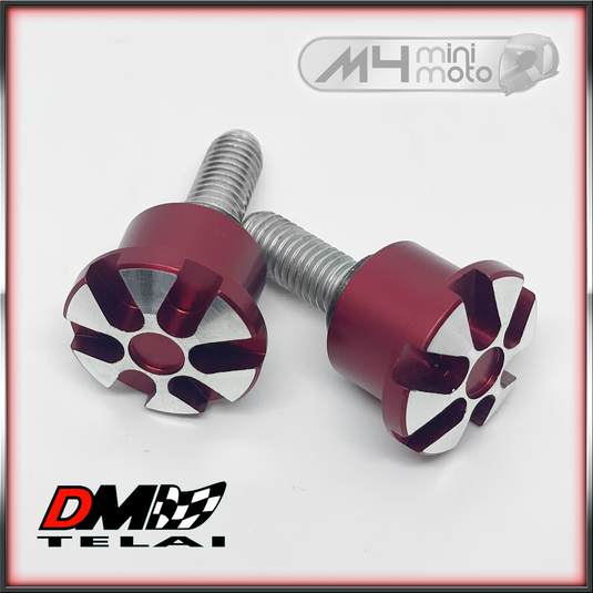 DM Factory Red Swing Arm Bolts