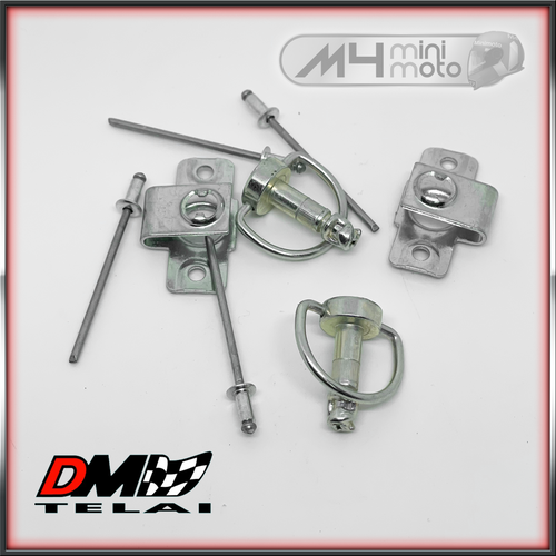 DM Dzus Fastener Kit For Factory Chassis