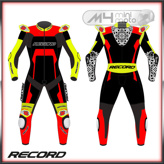 Record R19 Junior MiniGP 1pce Leather